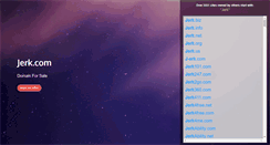 Desktop Screenshot of jerk.com